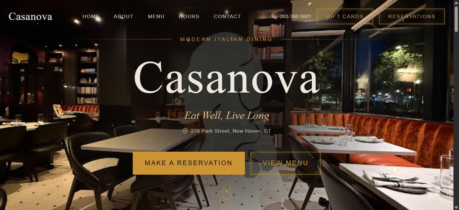 Casanova website