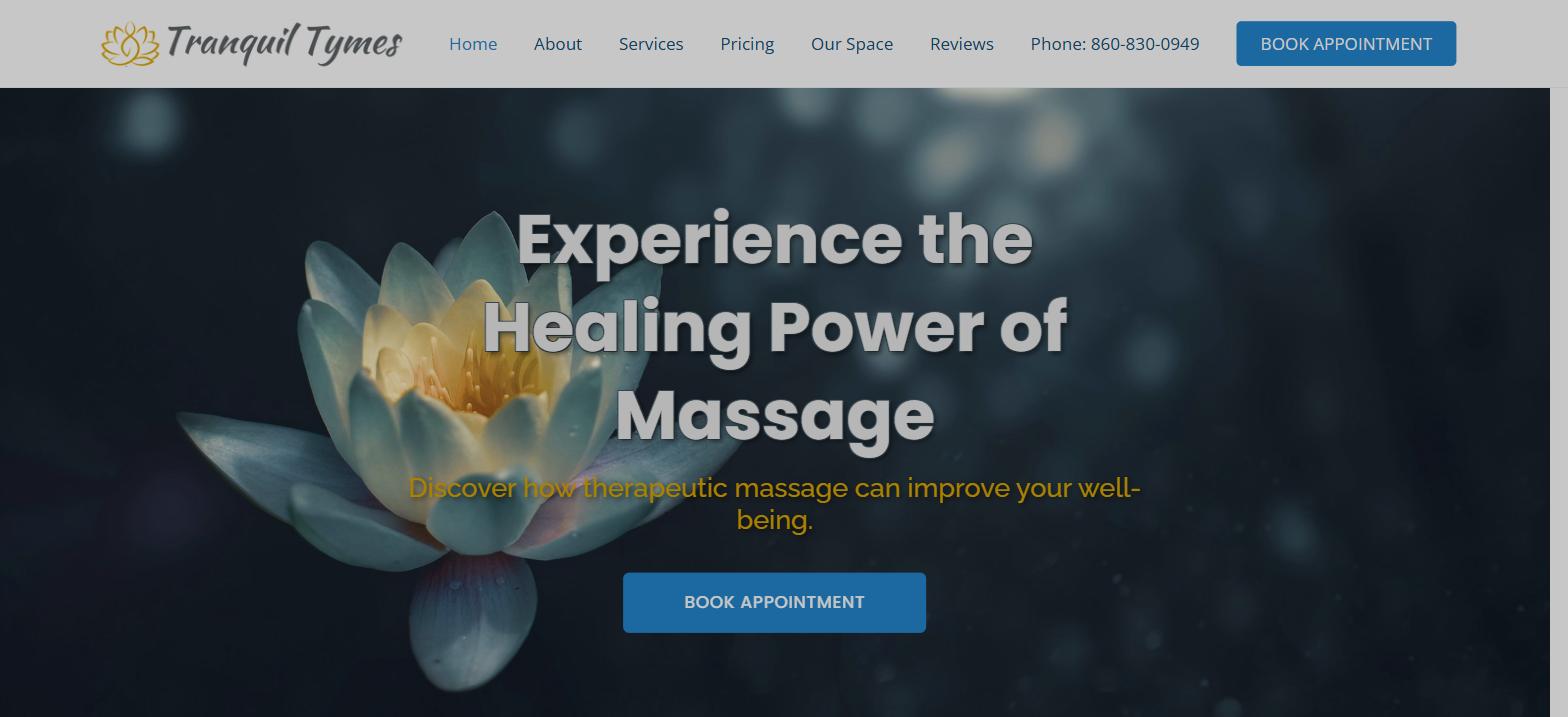 Tranquil Tymes website